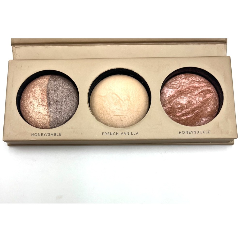 Laura Geller Get Ready-n-Go Eyes Face Cheeks Honey French Vanilla Honey Suckle - Picture 5 of 5